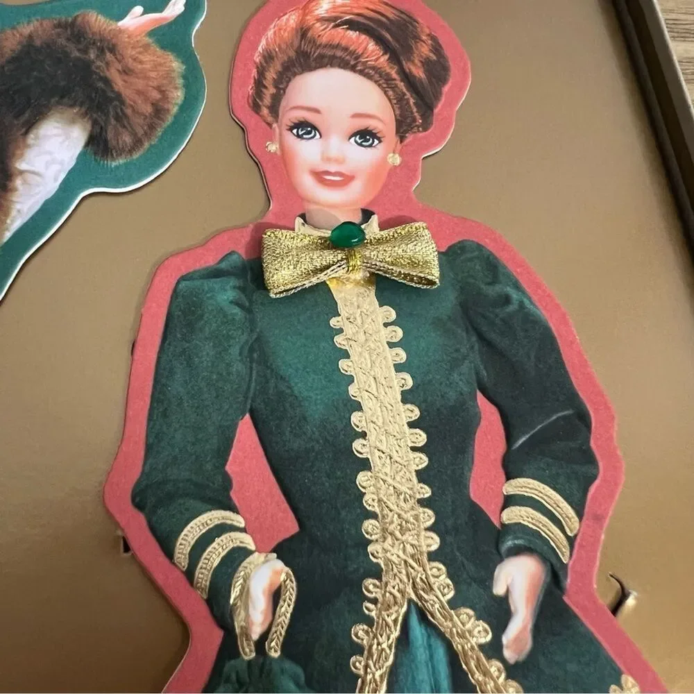 Vintage Hallmark Barbie Greeting Cards  1994-1996 Set of 3 Embossed